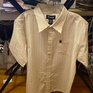 Freeworld mens XL casual button down shirt